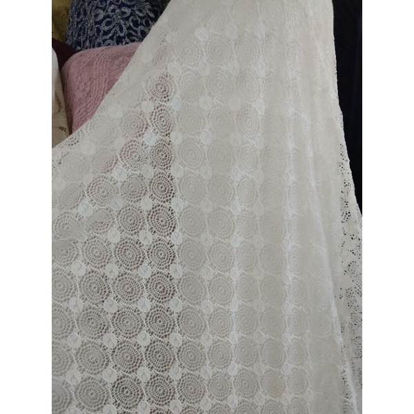 bahan/kain brukat street