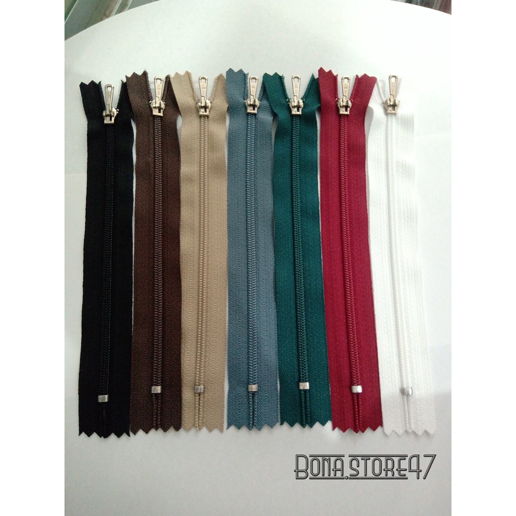 RESLETING YKK 6INCH 15CM || ZIPPER YKK 6" || RISLETING YKK || RESLETING CELANA ROK BAJU ||