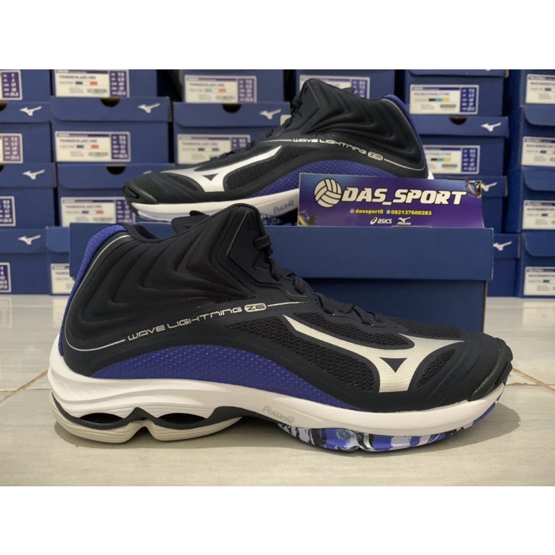 Mizuno Wave Lightning Z6 Mid Original Sky captain galaxy / WLZ6 Mid