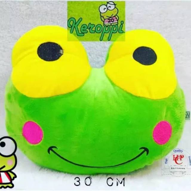 Bantal karakter keroppi lucu