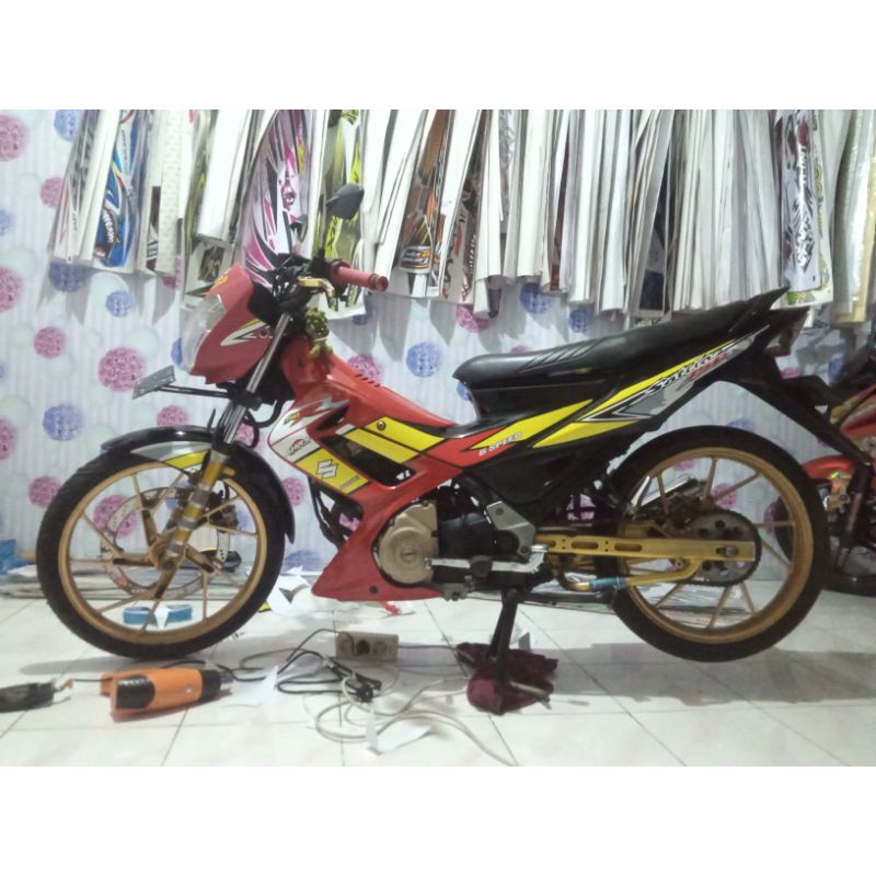 striping satria fu 2005/2013 barong variasi simpel