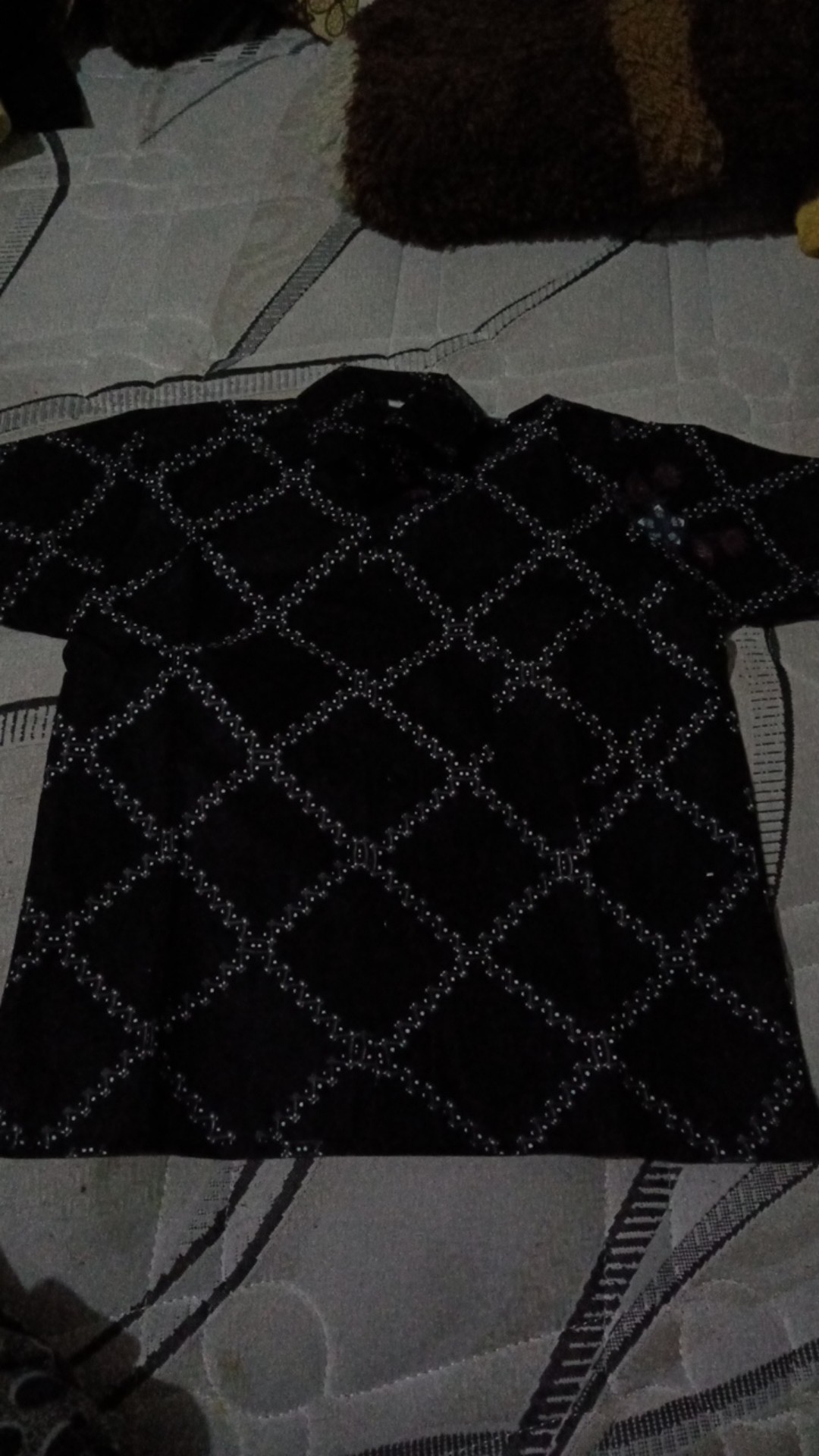 Batik Couple Keluarga Original Uzla Collection Motif Jaring