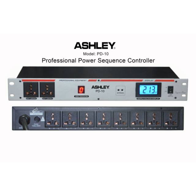 POWER SEQUENCER ASHLEY PD 10 CONTROLLER ORIGINAL