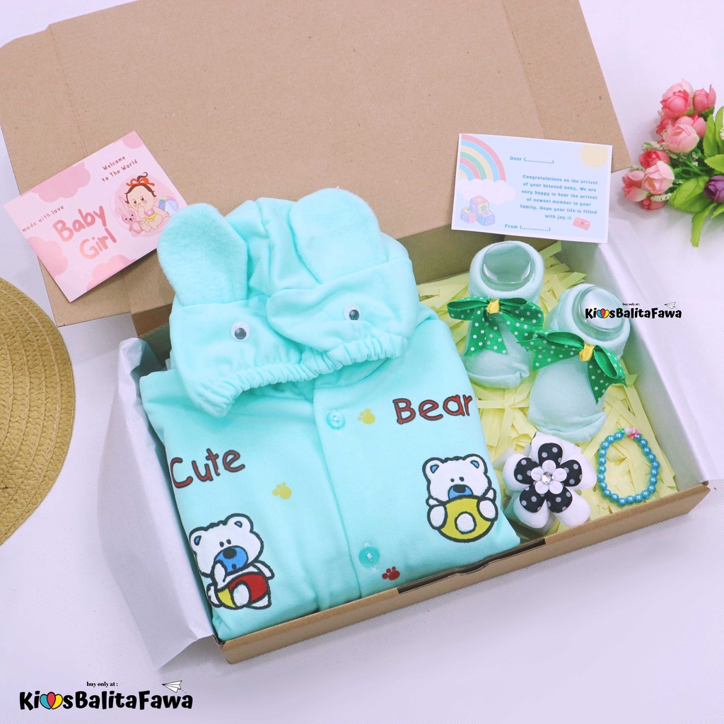 [SMILE] Hampers Jaket Baby Girl 0-12 Month / Kado Hadiah Lahiran Bayi Perempuan Bulan New Born Gift