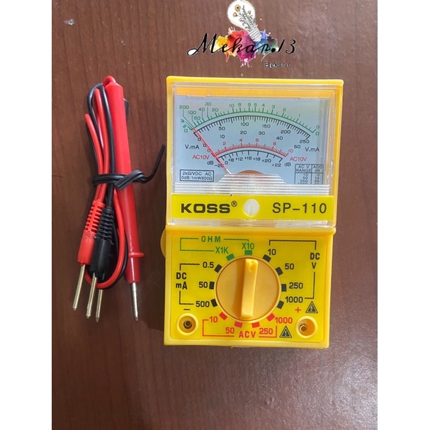 Multitester Analog Kecil Mini Koss SP - 110