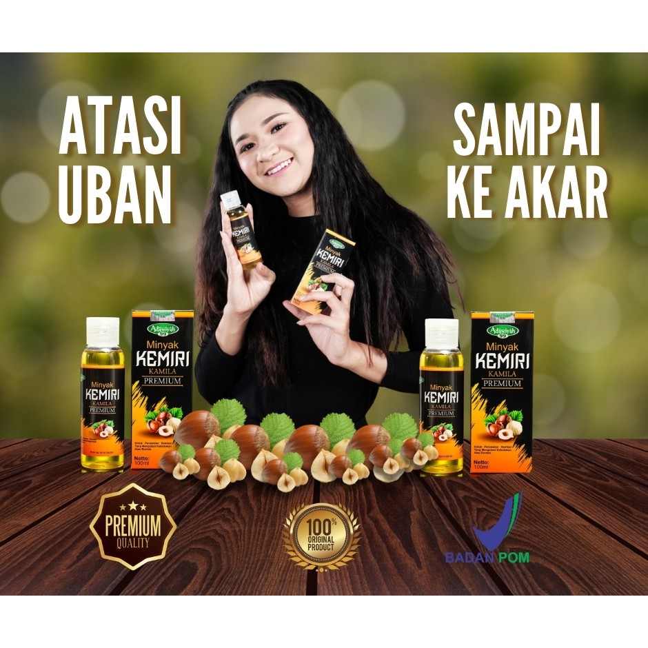 Minyak Rambut Penghilang Uban Ampuh Tanpa Semir Asli (Sudah BPOM) Obat Uban Ampuh Permanen