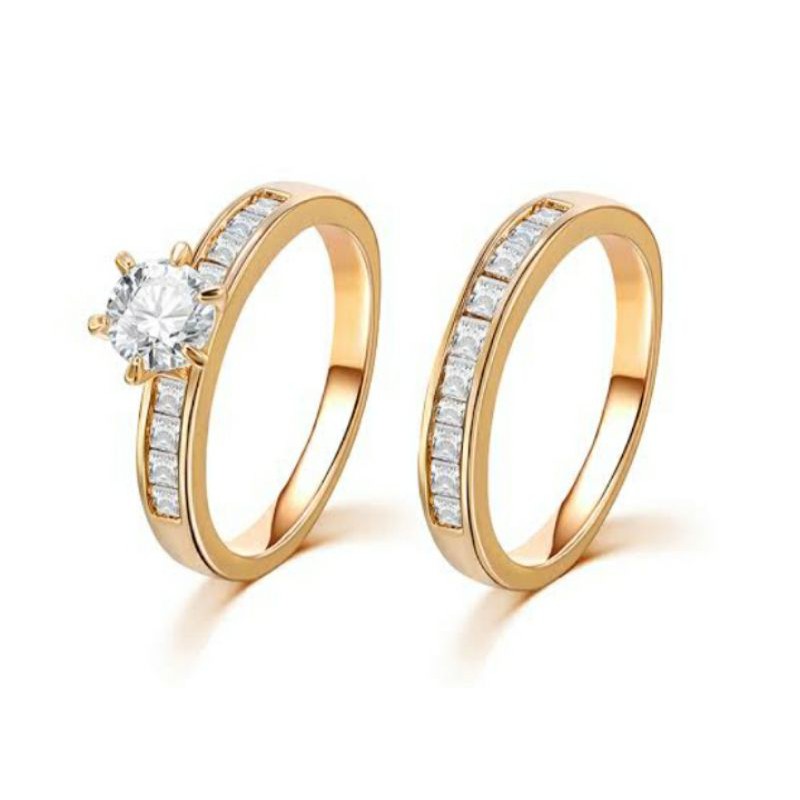 cincin couple emas xuping