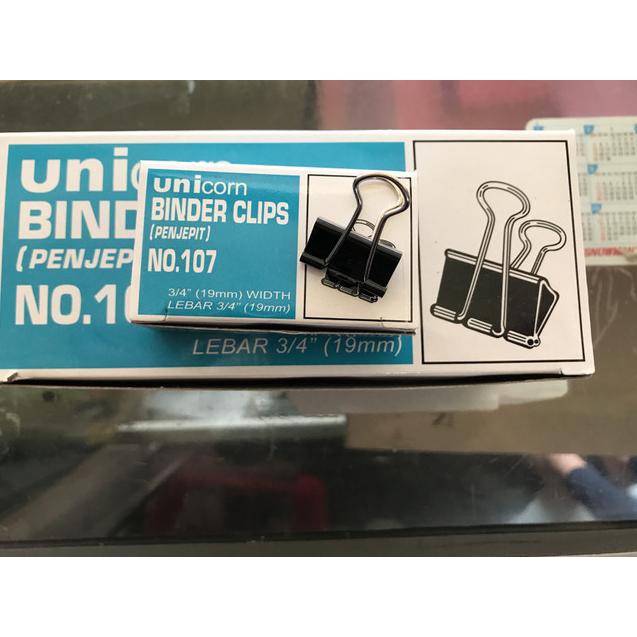 

➶ binder clip 107 unicorn ORI ☚