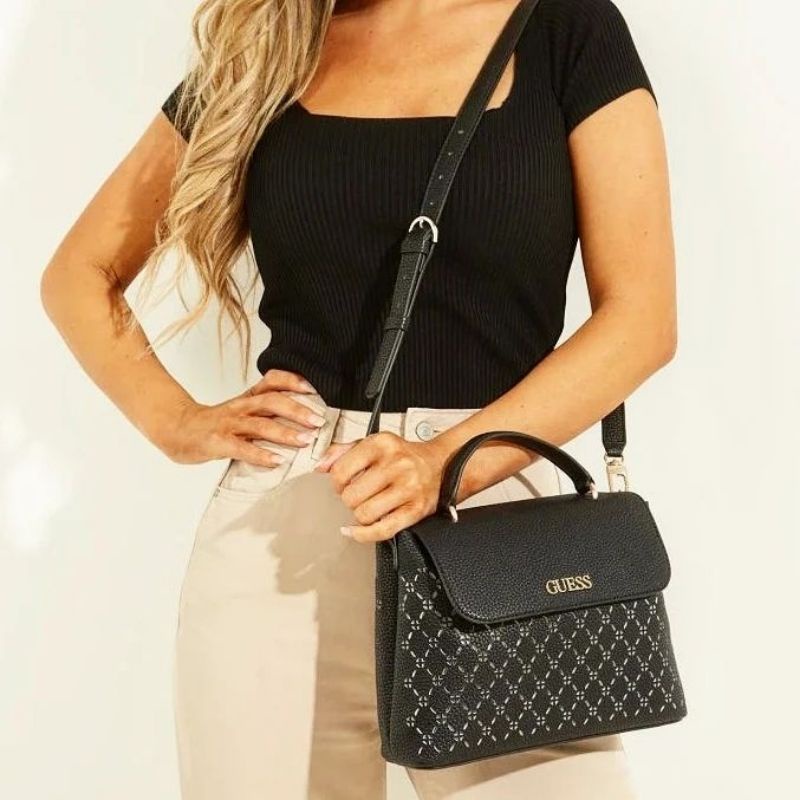 GUESSS Amara Top Handle Bag