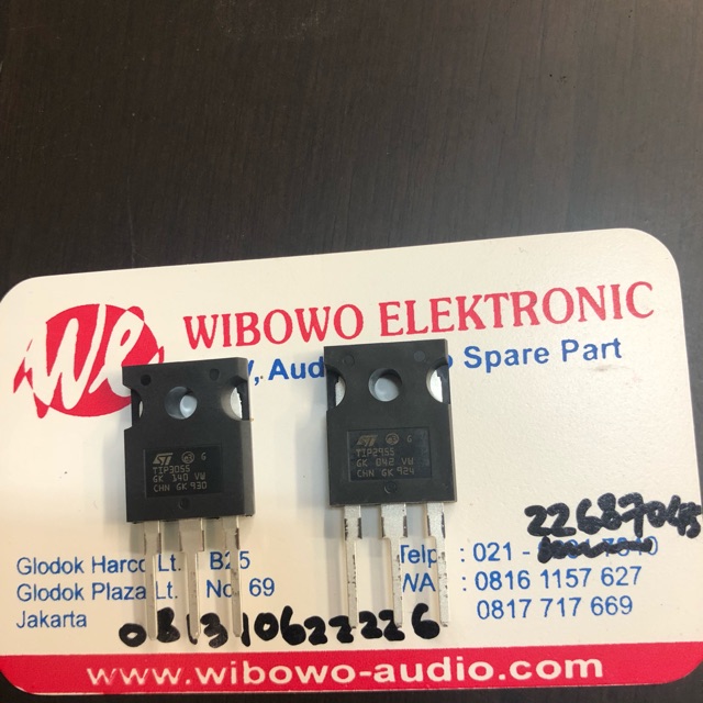 TIP2955-3055 ST ASLI TIP2955 TIP3055