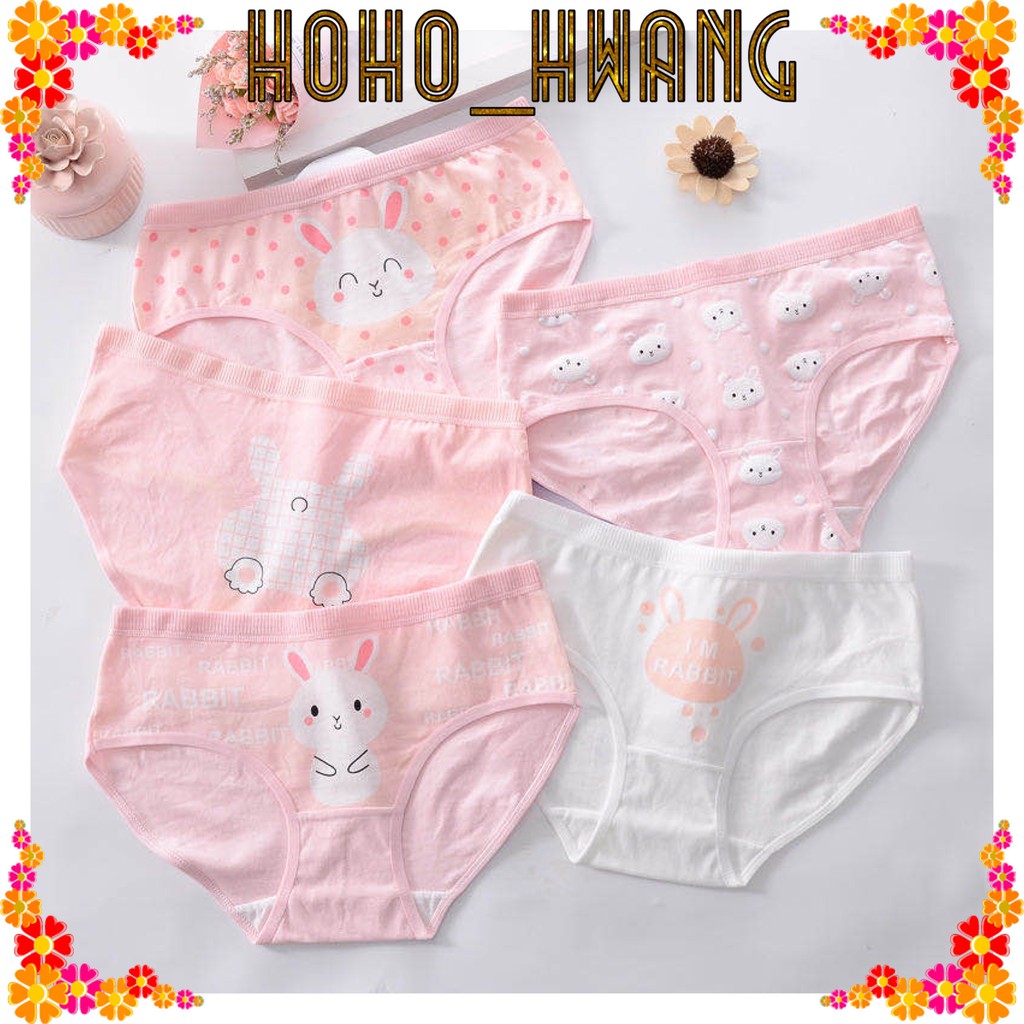HOHO_HWANG (C-67) Jepang CD imut fashion Undies Celana Dalam Wanita Polos high quality katunimport