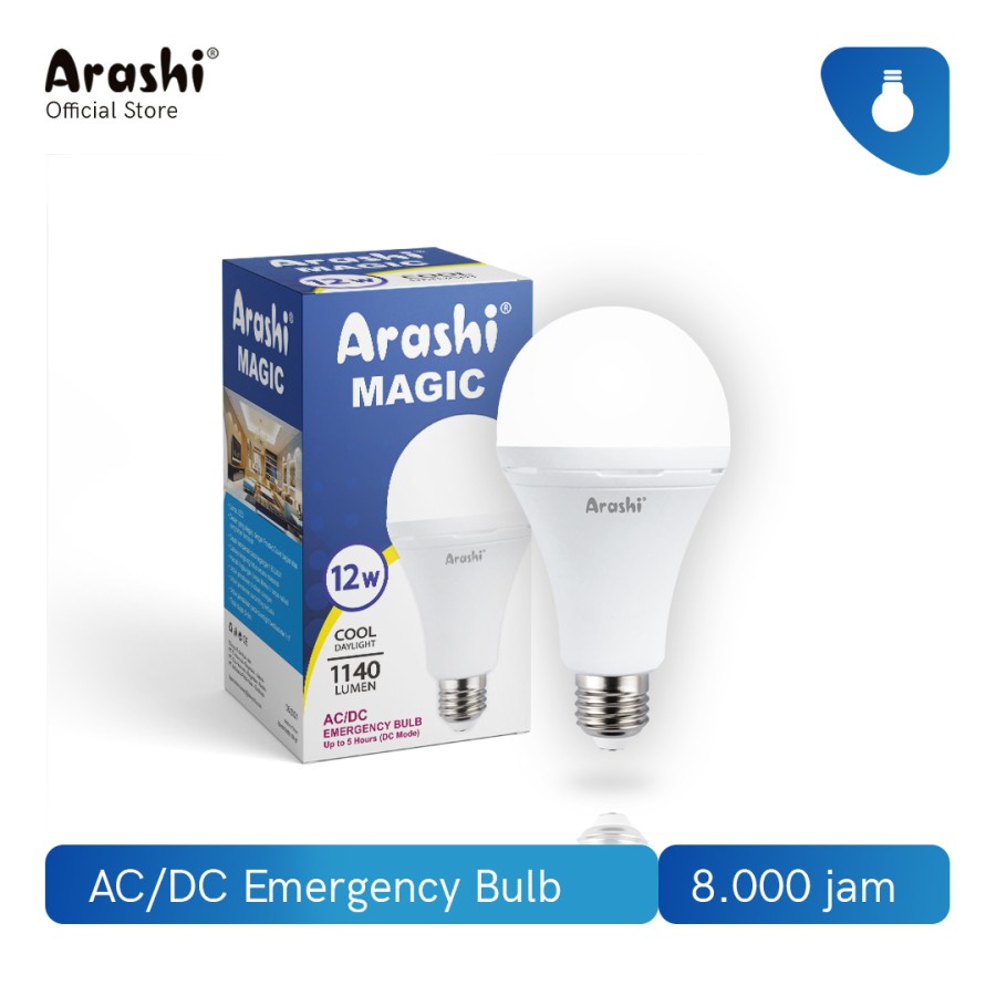 Arashi LED Magic AC DC LED Bulb