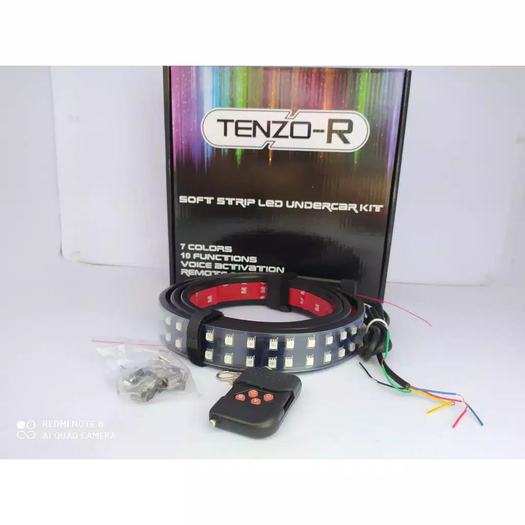 {RIAU IMPORTIR} Lampu LED dashboard running Strobo RGB lampu kaca berjalan 12volt