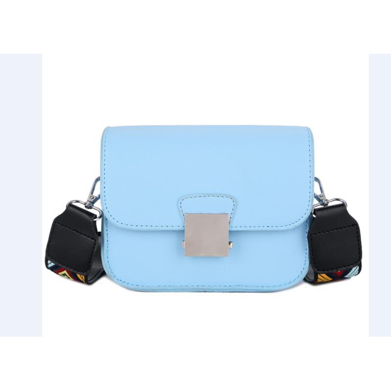 JK 1KG MUAT 3PCS TAS SELEMPANG DOUBLE STRAP 012 FASHION IMPORT
