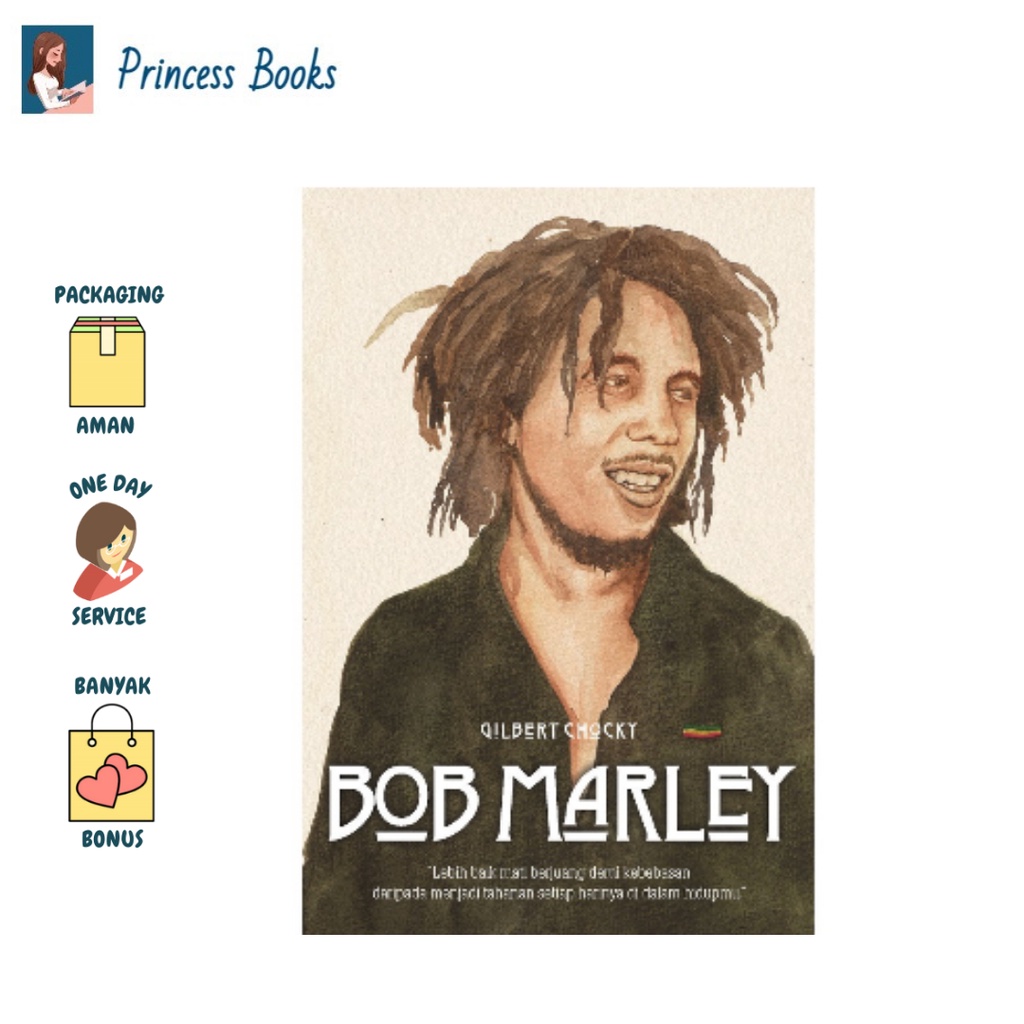 Buku Biografi | BOB MARLEY | Second Hope