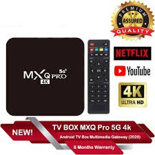 [8/64GB] TV BOX  MXQ PRO Android 12.1 Smart TV Box GARANSI Media Player RAM 2GB ROM 16GB 4GB/32GB 8GB/64GB // Anycast Screen Mirroring Android TV smart