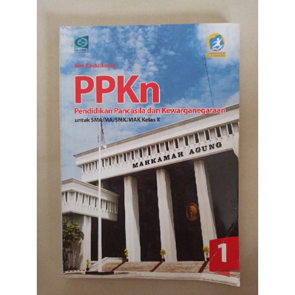 Buku PPKN Pendidikan Pancasila dan Kewarganegaraan Kelas 10 Grafindo Kurikulum 2013