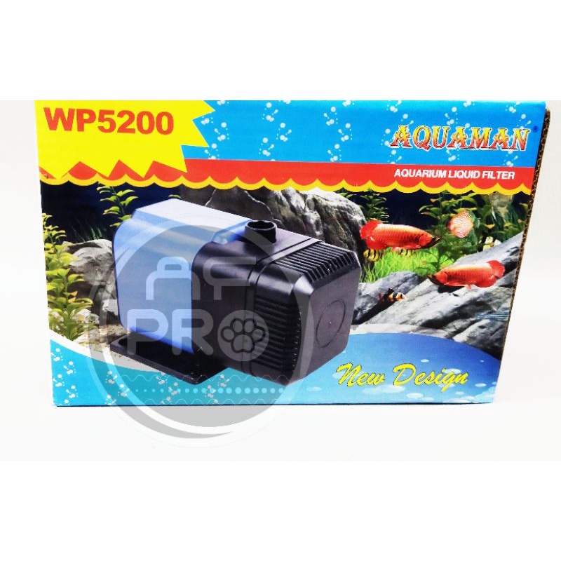 Promo murah pompa kolam hidroponik AQUAMAN WP 5200