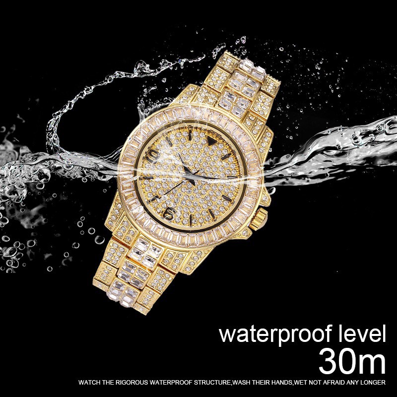 Gratis Ongkir   MISSFOX Exquisite Full Diamond Ladies Watch Women's Watch Terlaris