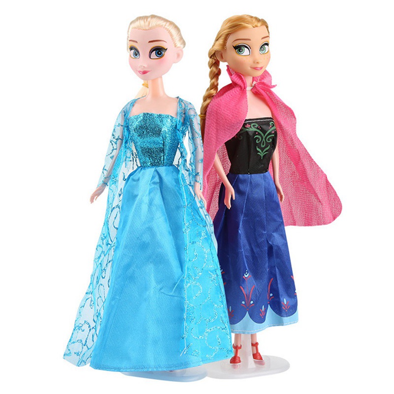 Mainan Boneka Model Frozen 2 Anna Elsa Ukuran 31cm Untuk Hadiah Anak Perempuan