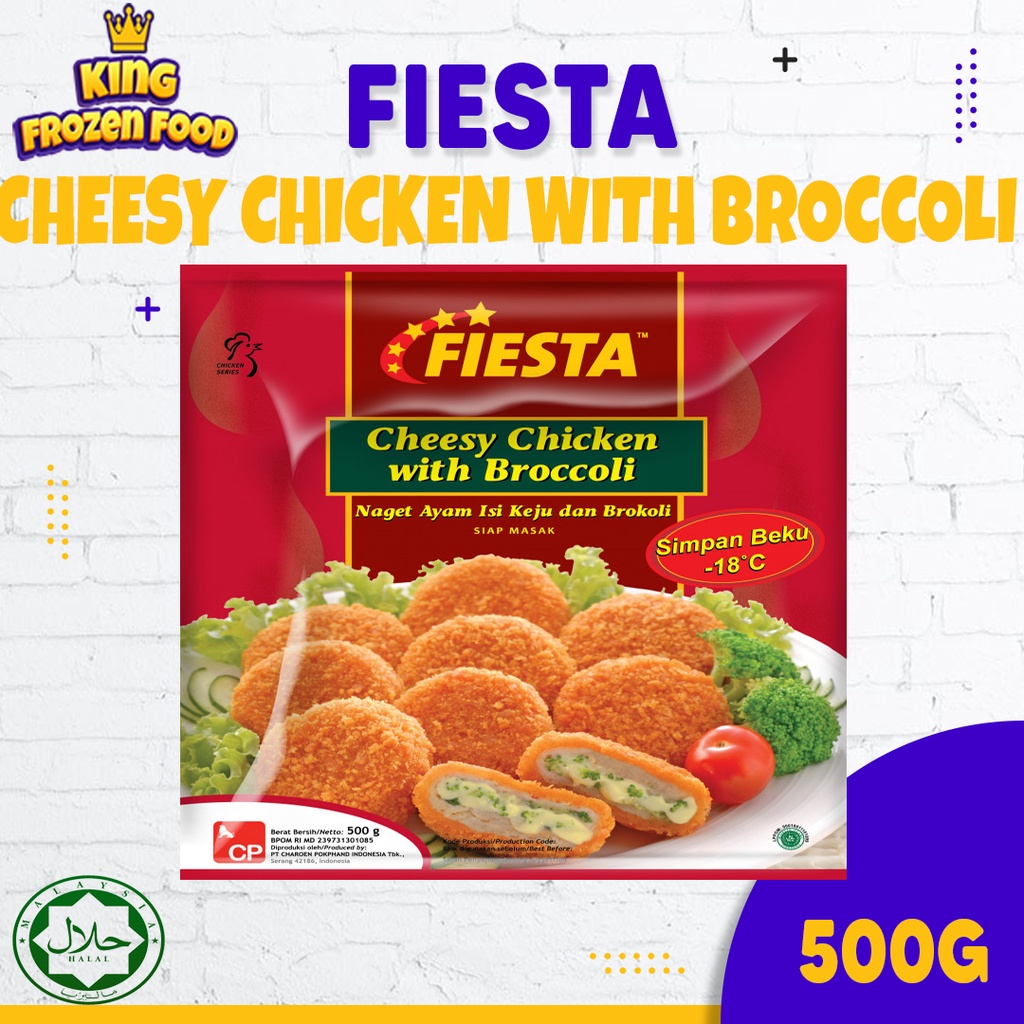 Fiesta Cheese Chicken With Broccoli 500g