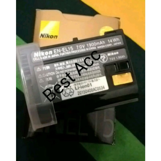 Nikon EN-EL15 / Nikon MH-25 For Nikon 1V1,D700,D800E,D800