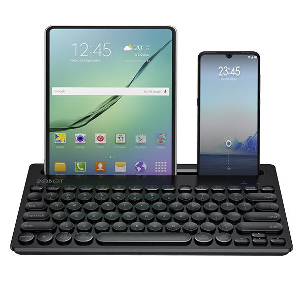 ROBOT KB10 Keyboard Multi-Device Bluetooth &amp; 2.4G Wireless 3 Connection Mode - Garansi Resmi 1 Tahun