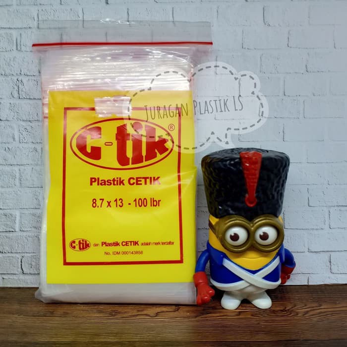 

Jual Plastik c-tik 8,7 x 13 cm | Plastik cetik 8,7 x 13 cm terbaik