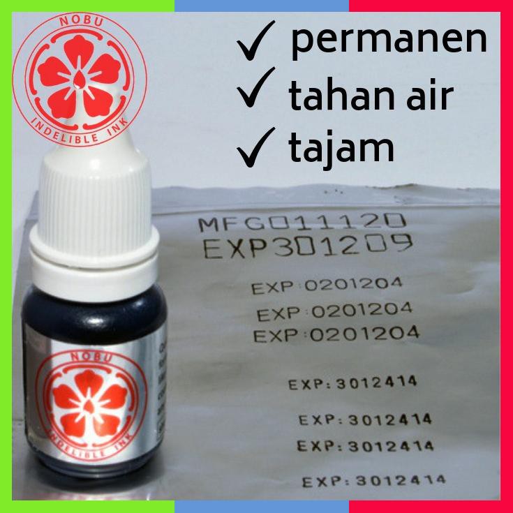 

Tinta Stempel Plastik Kemasan Botol Foil Bag Tahan Air Permanen 10 Ml, Kuning