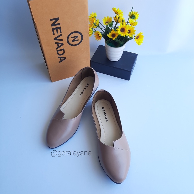 DISKON DAY! Sepatu Balet Flatshoes - Sepatu Kerja Ayra - Sepatu Casual - Sepatu Nevada - Sepatu Wanita Model Asimetris