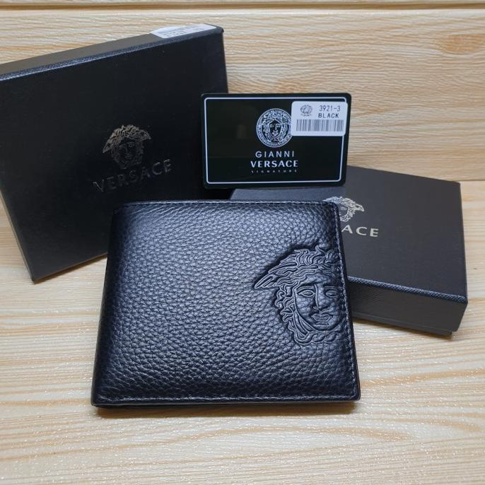 Dompet Kulit Asli Pria Merk Versace Star Seller Termurah