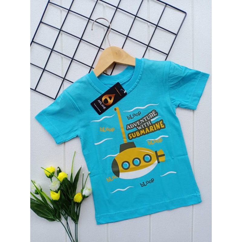 AIRLANE KAOS ANAK BIRU BABY