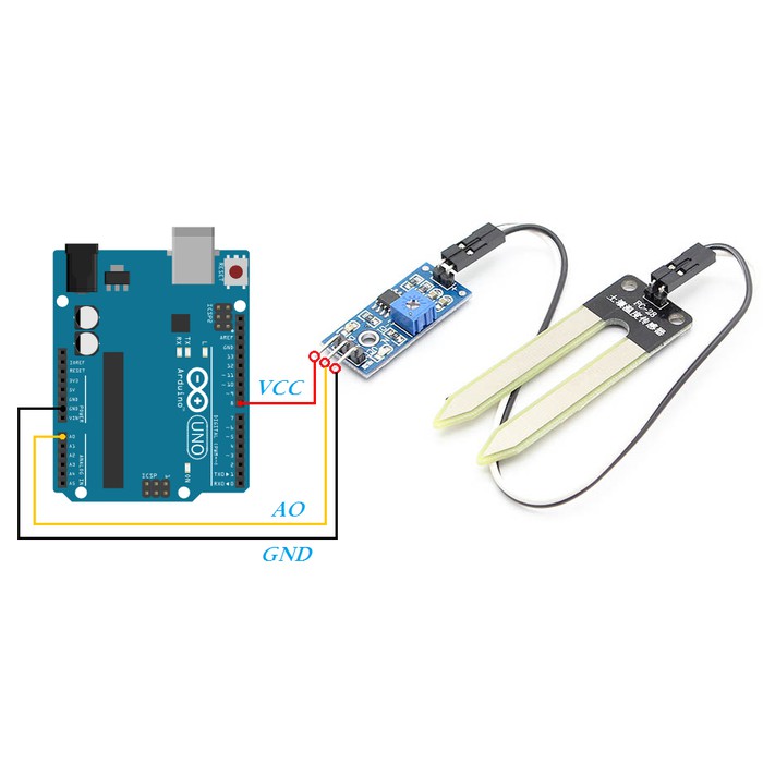 Sensor Kelembaban Tanah Soil Moisture ARDUINO Modul Hygrometer YL-69