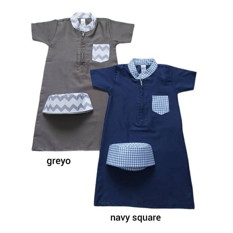 Gamis Aldebran | Baju Muslim Anak | Baju Anak | Busana Muslim Anak Cowok Laki - Laki