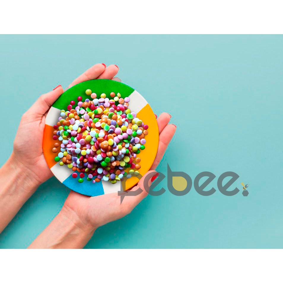 

[100g] Choco Chips Rainbow Warna Warni