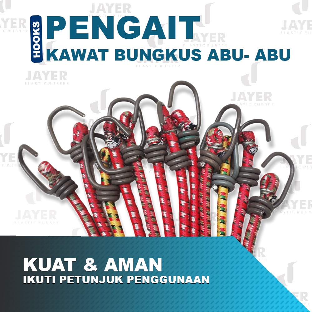 Tali Pengikat Barang Sepeda Motor Terbaik! Grosir 1 Meter Elastis - Jaminan Kepuasan 100%