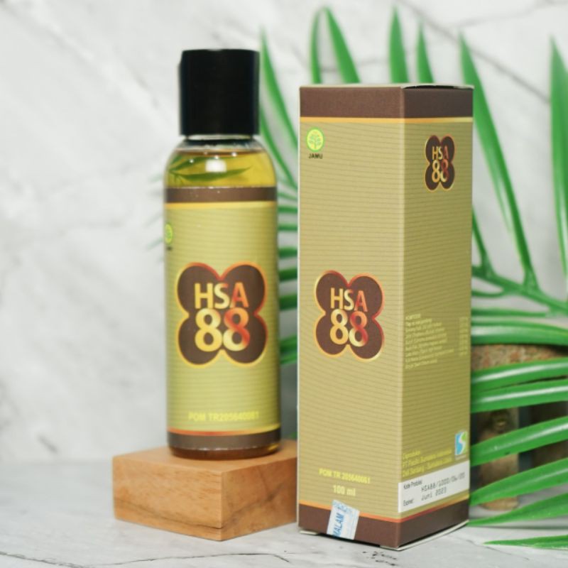 Minyak HSA88 - Minyak Gosok Kesehatan HSA 88 - Minyak Herbal Original (100ml)