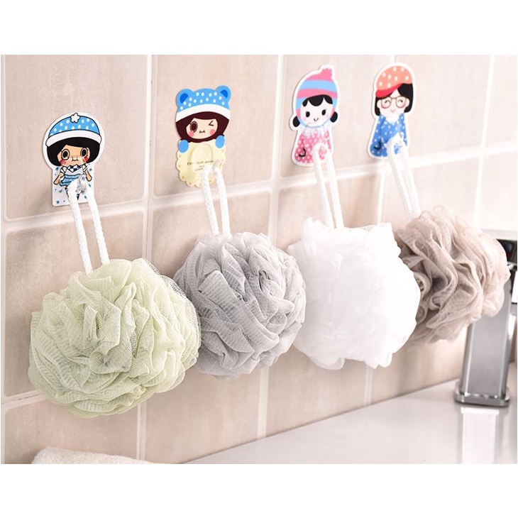 Shower Puff Premium Spons Sikat Mandi Bath Ball Flower Foam