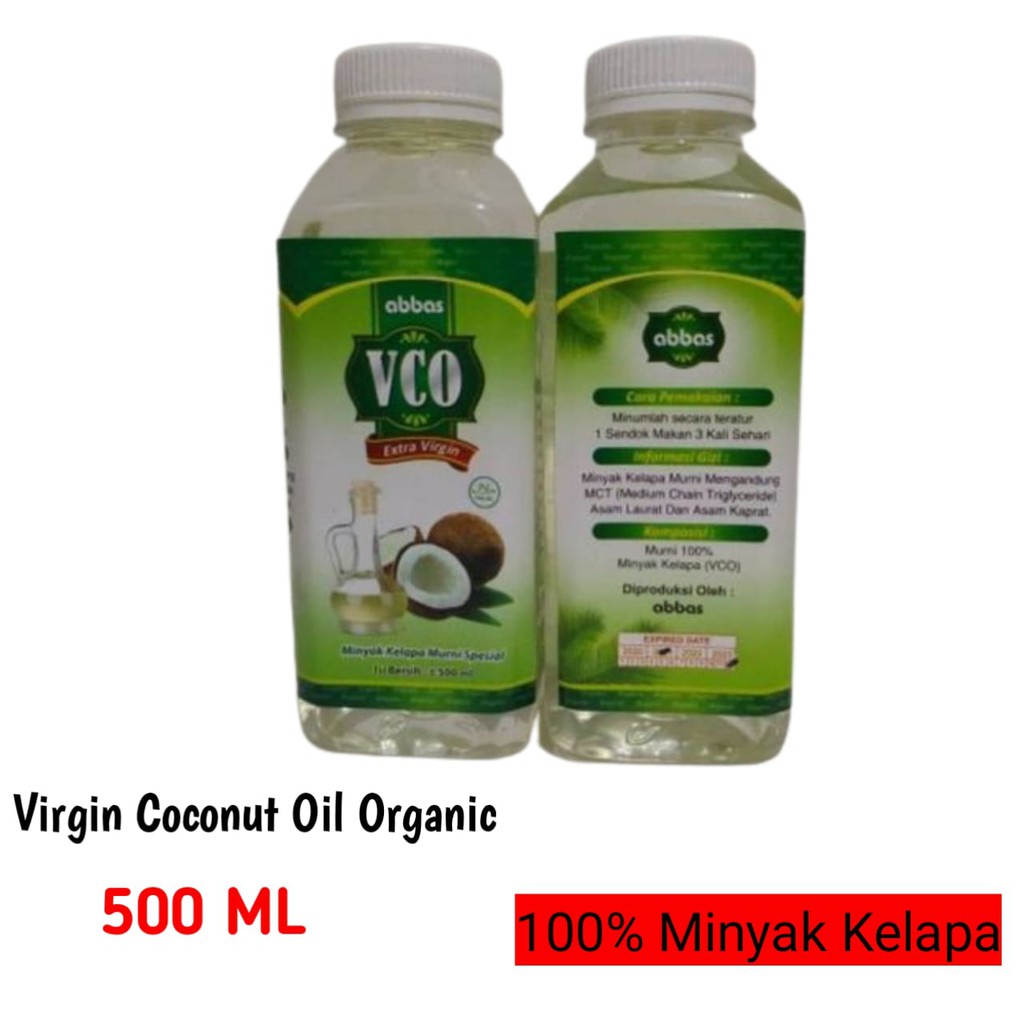 

MINYAK KELAPA ASLI VCO PERASAN PERTAMA MURNI 500 ML virgin coconut oil