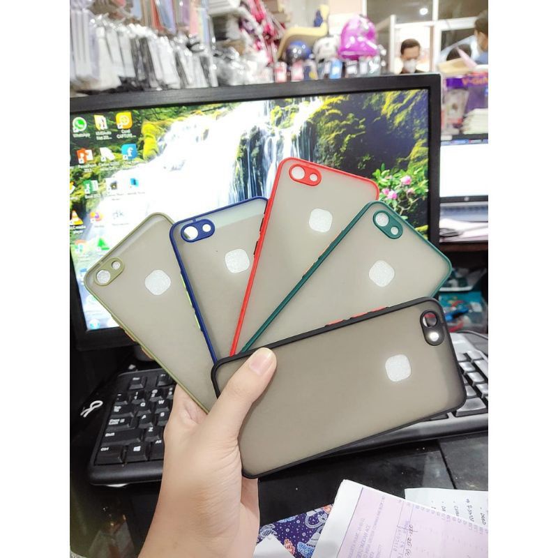 SOFTCASE SILIKON BUMPER CASE AERO VIVO Y83  My CHOICE + RING KAMERA