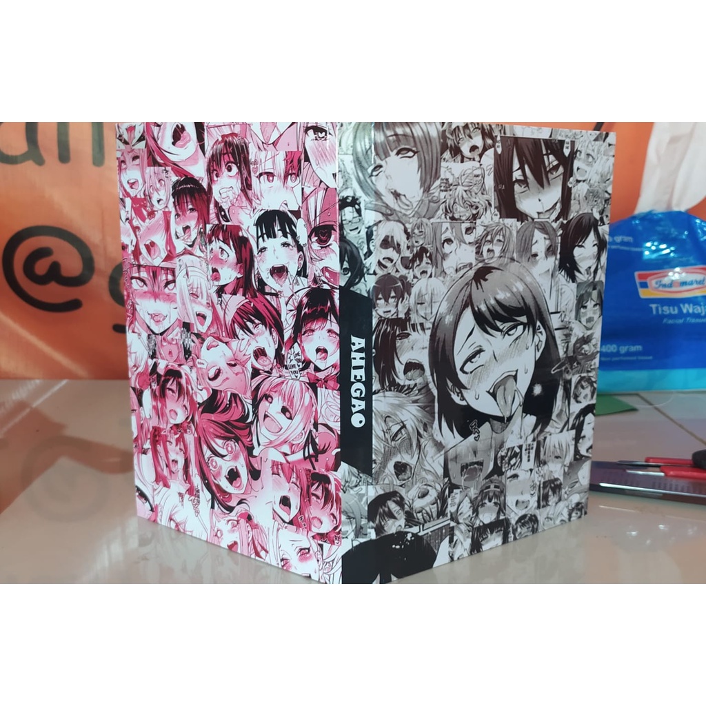 

Buku Catatan Ahegao Hardcover & Softcover