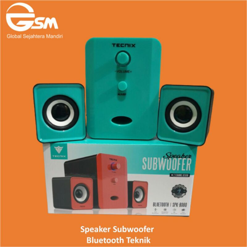 Termurah✅Speaker Subwoofer Bluetooth Tecnix Original