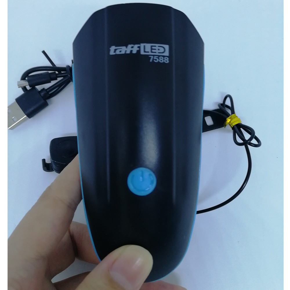 Bisa COD Lampu Sepeda dengan Klakson LED Cree XPG 250 Lumens