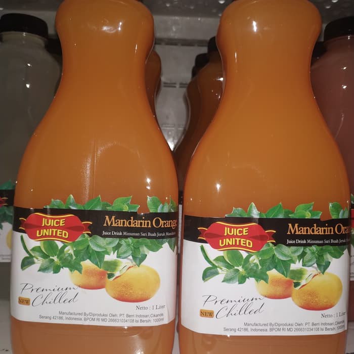 

Juice united Jeruk Mandarin 1L