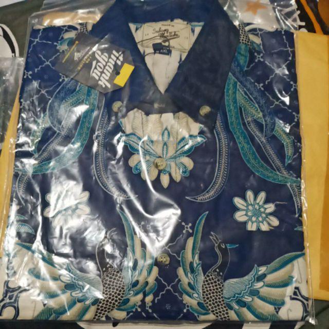 Kemeja Batik Walik Navy - Lengan Panjang & Pendek - Sabang To Merauke