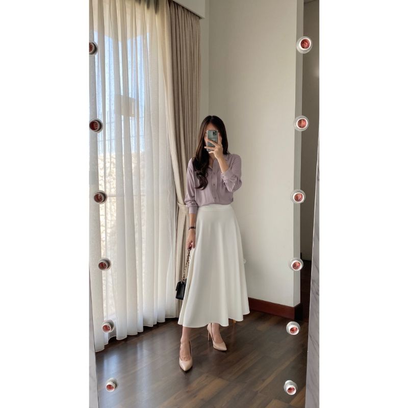 blaire skirt off white