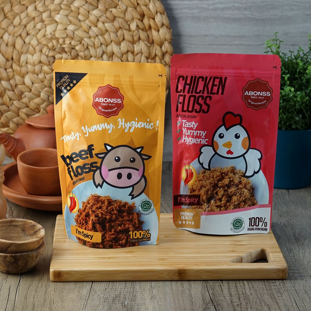 

ABONSS Package B (1 Beef Floss Spicy + 1 Chicken Floss Spicy)