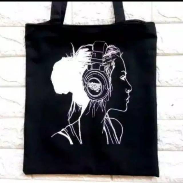 Tote bag canvas drill/ Tote bag sablon/ Tote bag seminar/ tas souvernir/ tas cantik/ Tote bag wanita