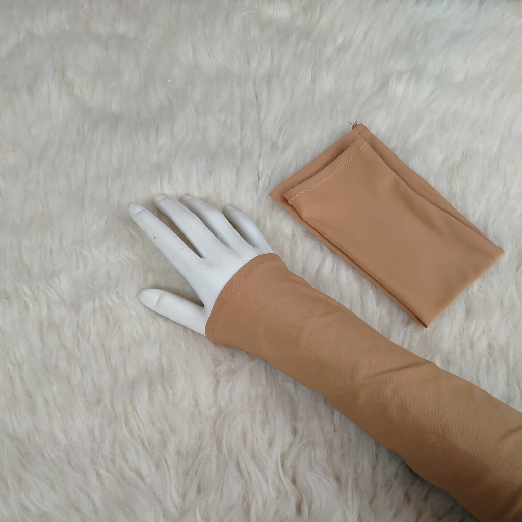 Manset tangan 30 cm sesiku bahan jersey-coksu
