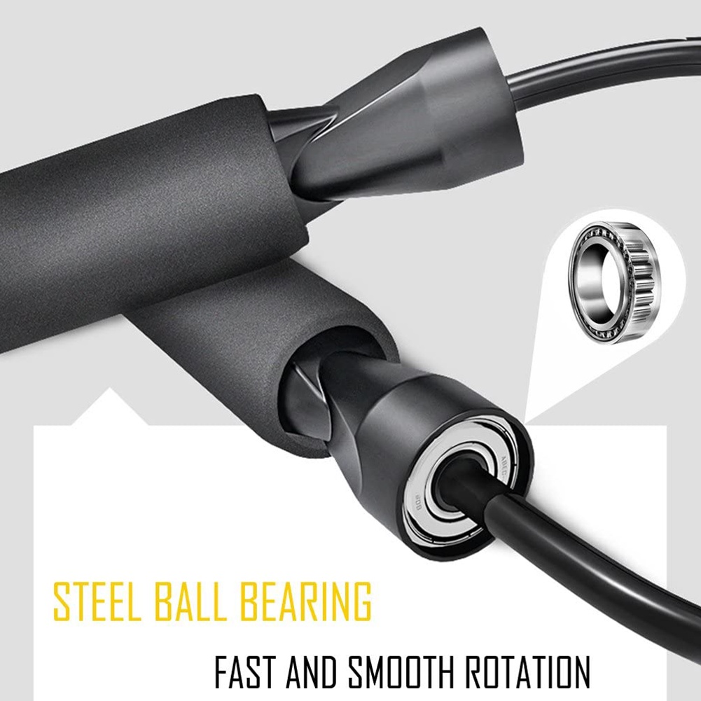 Laciola Alat Olahraga Lompat Tali Skipping Jump Rope High Quality Dewasa-3